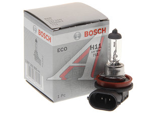 Лампа 12V H11 55W PGJ19-2 Eco BOSCH 1987302806, АКГ12-55