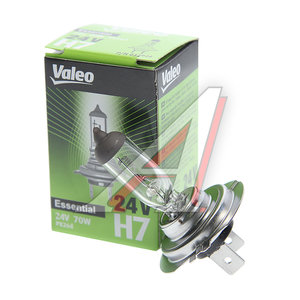 Лампа 24V H7 PX26d (1шт.) Essential VALEO 032944, 32944, 24V70W Н7