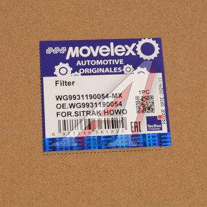 Фильтр воздушный SITRAK HOWO масляной ванны нижний MOVELEX WG9931190054-MX, WG9931190054