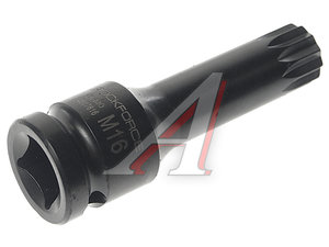 Бита-головка 1/2" SPLINE M16 ударная ROCKFORCE RF-24807816