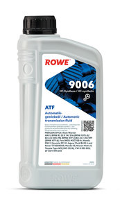 Масло трансмиссионное HIGHTEC ATF 9006 WS/SP-IV синт.1л янтарное ROWE 25051-0010-99, ROWE ATF, WS, SP/LV, AW-1, ATF 6, DW-1, SP-IV, FZ, G 055.005