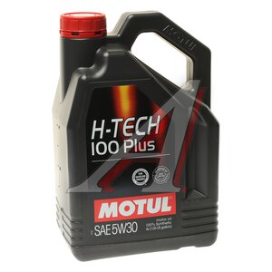 Масло моторное H-TECH 100 PLUS 5W30 SP 5W30 синт.4л MOTUL 112142, MOTUL SAE5W30