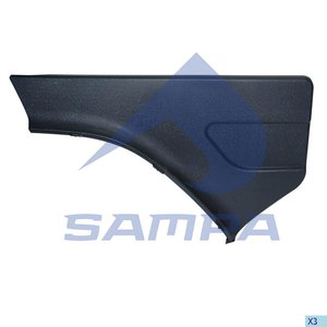 Накладка SCANIA 4,P,R,CP,CR series крыла переднего левая SAMPA 18400031, 1364665