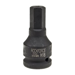 Бита-головка 3/4" 18мм ударная L=80мм ROCKFORCE RF-26410018MPB