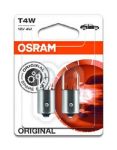 Лампа 12V T4W BA9s блистер (2шт.) OSRAM