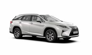 Дефлектор двери Lexus RX L, 2017-, акрил, 4шт. SIM