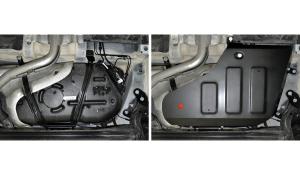 Защита GEELY Coolray (20-) (1.5) бака топливного (с крепежом) АВТОБРОНЯ 111.01925.1